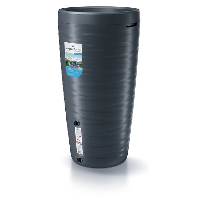 Tube regenton 2in1 230 liter antraciet Tube regenton 2in1 230 liter antraciet