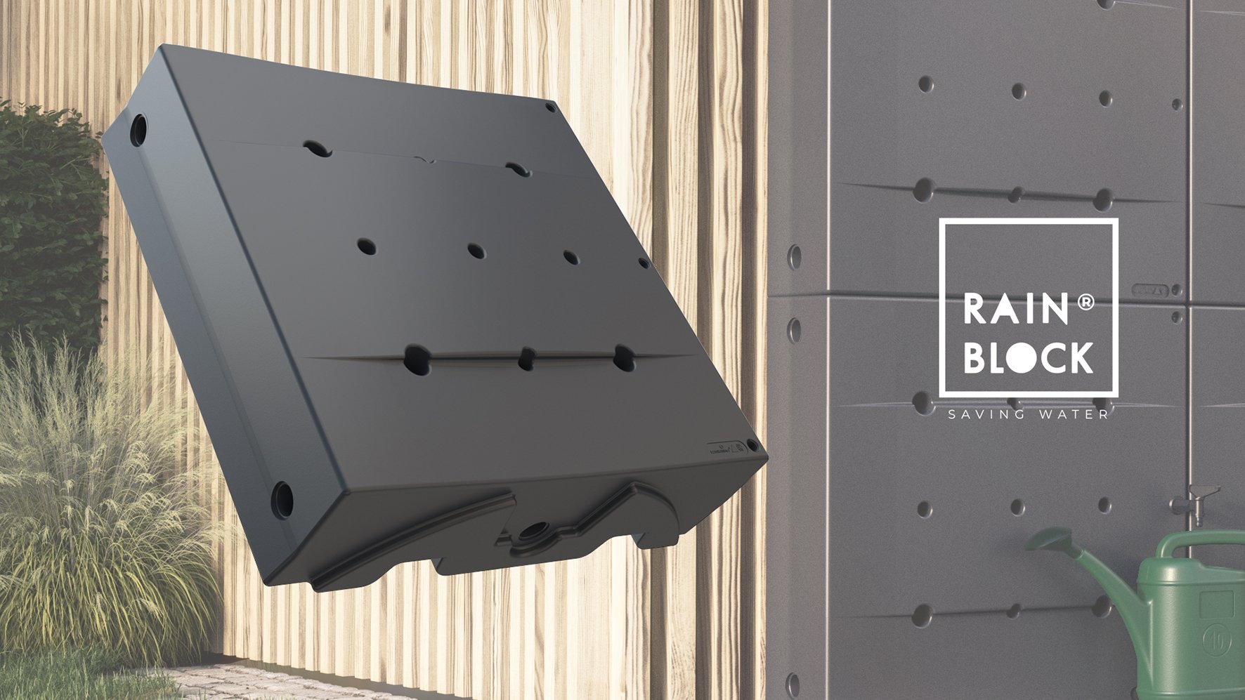 Rainblock regentonschutting Set 2 stuks Rainblock regentonschutting Set 2 stuks