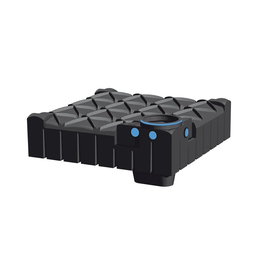 Flatline regenwatertank, polyetheen, 3.000 liter, 240 x 240 x 88 cm, excl. deksel, ondergronds Flatline regenwatertank, polyetheen, 3.000 liter, 240 x 240 x 88 cm, excl. deksel, ondergronds