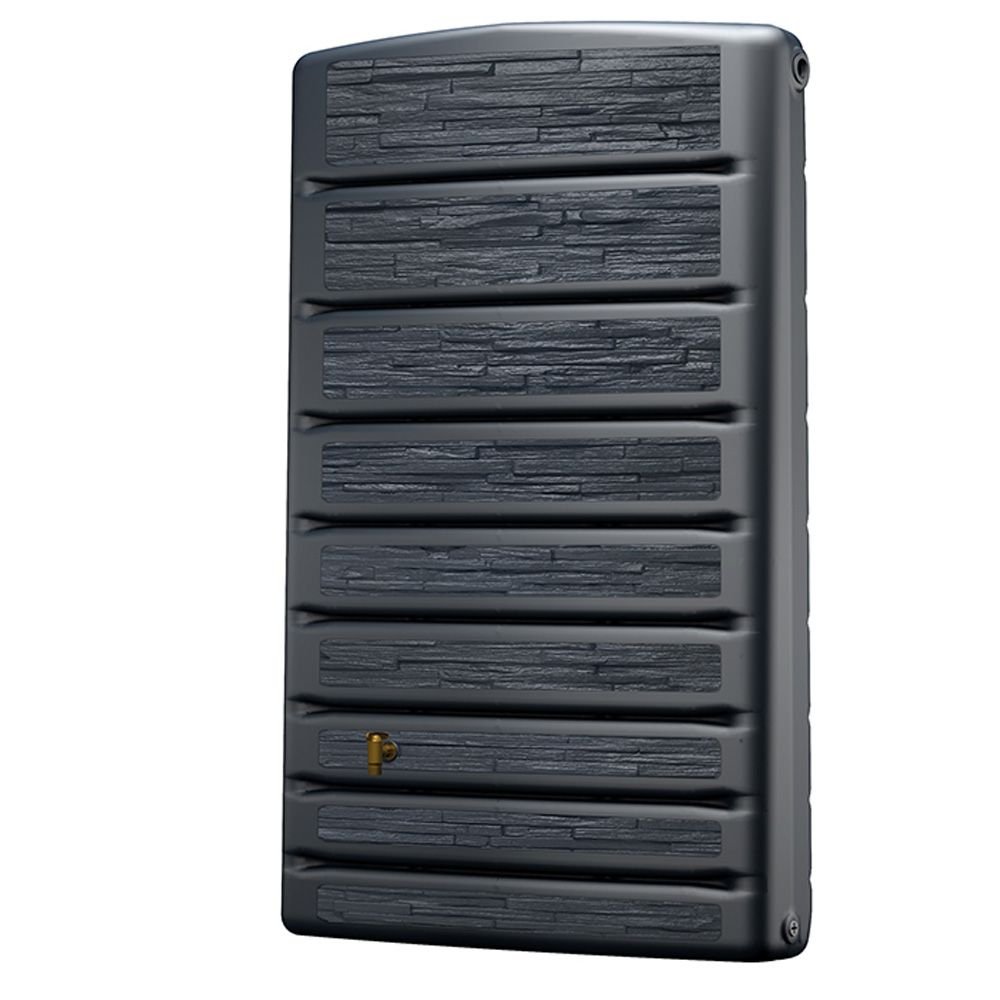 Extra SLIM wandtank 400 l. stone decor grafiet l.119xb.28xh.184 K Extra SLIM wandtank 400 l. stone decor grafiet l.119xb.28xh.184 K