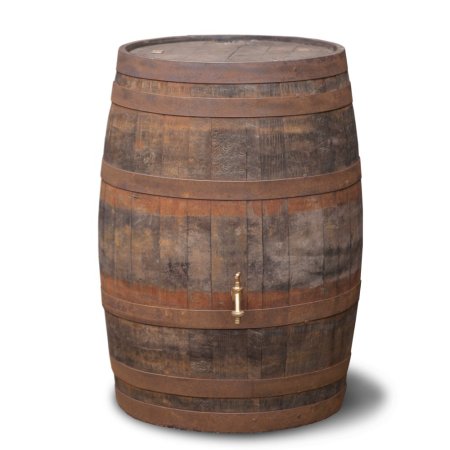 Ton Whiskey 195 liter hergebruik GEBORSTELD Ton Whiskey 195 liter hergebruik GEBORSTELD