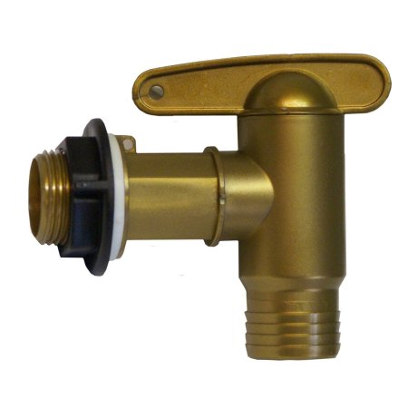 Tapkraan kunststof 3/4" goudkleurig Tapkraan kunststof 3/4" goudkleurig