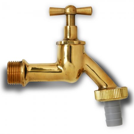 Tapkraan messing 1/2" Tapkraan messing 1/2"