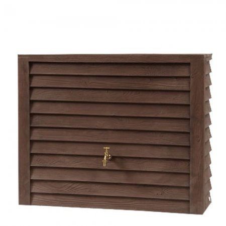 WOODY regenton 350 liter donker l.124 x b.40 x h.100 cm M WOODY regenton 350 liter donker l.124 x b.40 x h.100 cm M