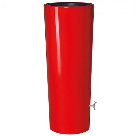 2in1 regenton 350 liter tomato / rood ø 62(max) x h.150 cm D 2in1 regenton 350 liter tomato / rood ø 62(max) x h.150 cm D