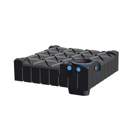 Flatline regenwatertank, polyetheen, 3.000 liter, 240 x 240 x 88 cm, excl. deksel, ondergronds Flatline regenwatertank, polyetheen, 3.000 liter, 240 x 240 x 88 cm, excl. deksel, ondergronds