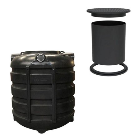 Budget DSB1500 incl. schacht, pe, 1500 liter, 135 x 110 x 150 cm, ondergronds Budget DSB1500 incl. schacht, pe, 1500 liter, 135 x 110 x 150 cm, ondergronds