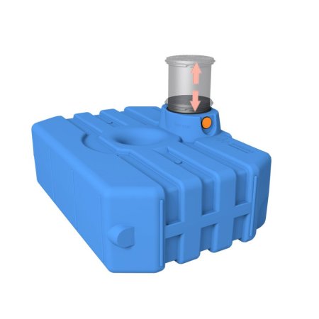 Easy Rain 3000, incl. schacht, pe, 3000 liter, 265 x 189 x 105 cm, ondergronds Easy Rain 3000, incl. schacht, pe, 3000 liter, 265 x 189 x 105 cm, ondergronds