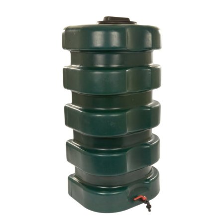 DS regenton, pe, donkergroen, incl. kraan, 300 liter DS regenton, pe, donkergroen, incl. kraan, 300 liter