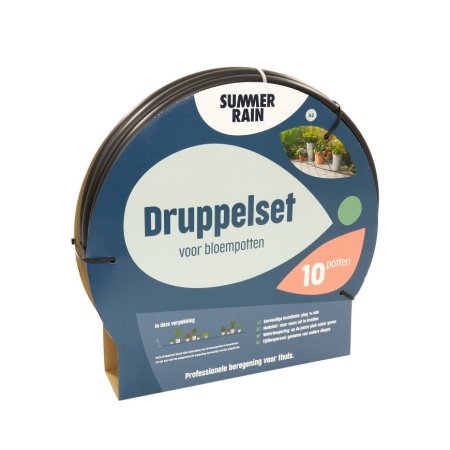 SummerRain druppelsysteem voor balkon en terras, max. 10 bloempotten SummerRain druppelsysteem voor balkon en terras, max. 10 bloempotten