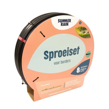 SummerRain sproeiset voor borders incl. 8 sproeiers, max. 35 m² SummerRain sproeiset voor borders incl. 8 sproeiers, max. 35 m²