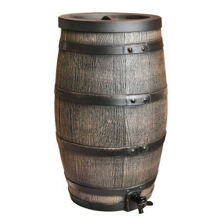 Roto regenton 80 liter bruin ø 41 x h.70 cm bruin Roto regenton 80 liter bruin ø 41 x h.70 cm bruin